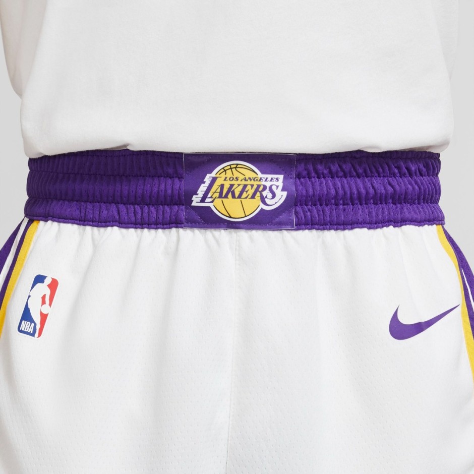 Nike NBA Authentic Los Angeles LA Lakers Swingman Shorts AJ5616