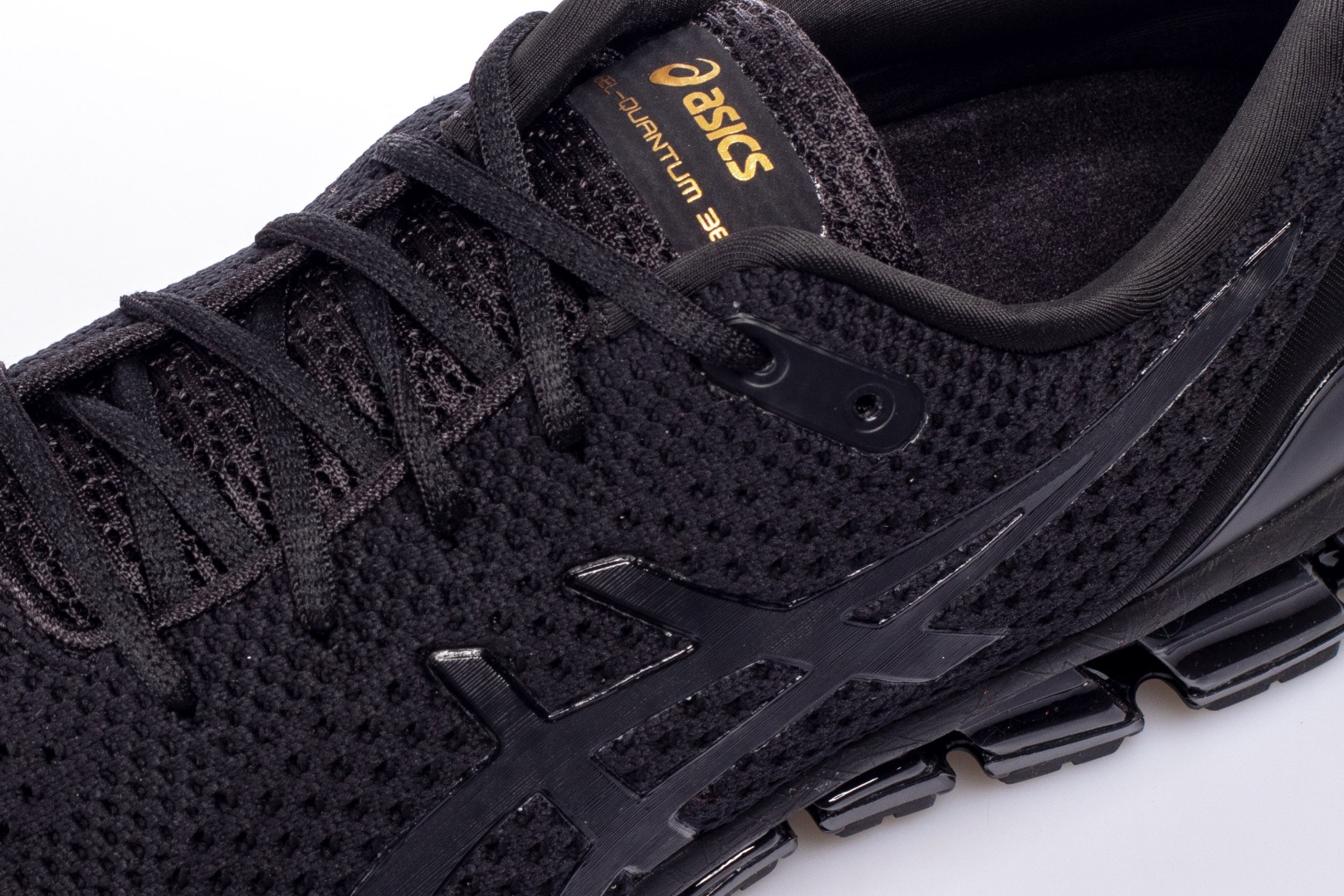 Asics quantum 36 knit sale 2 black