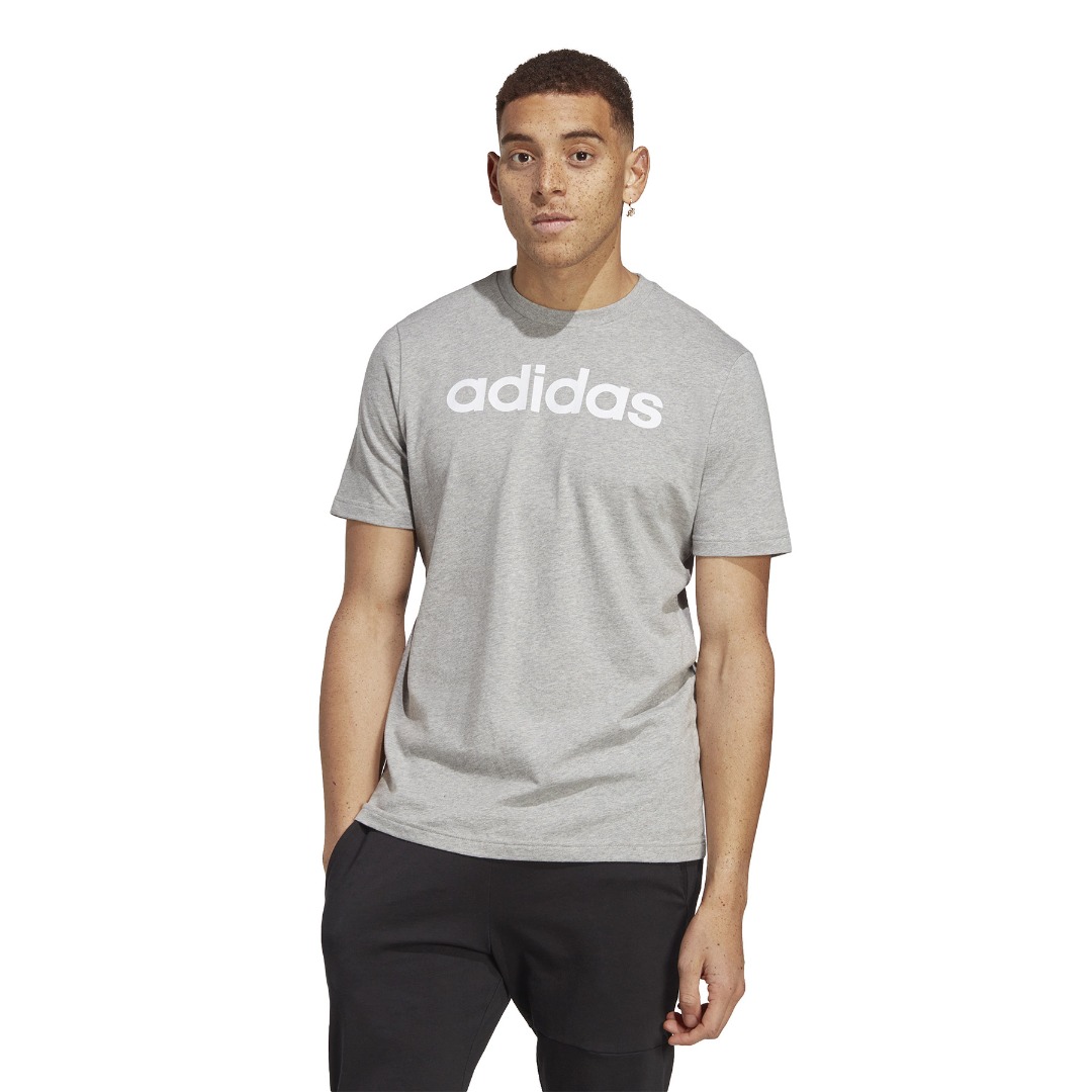 adidas sportswear M LIN SJ T ΑIC9277 Γκρί