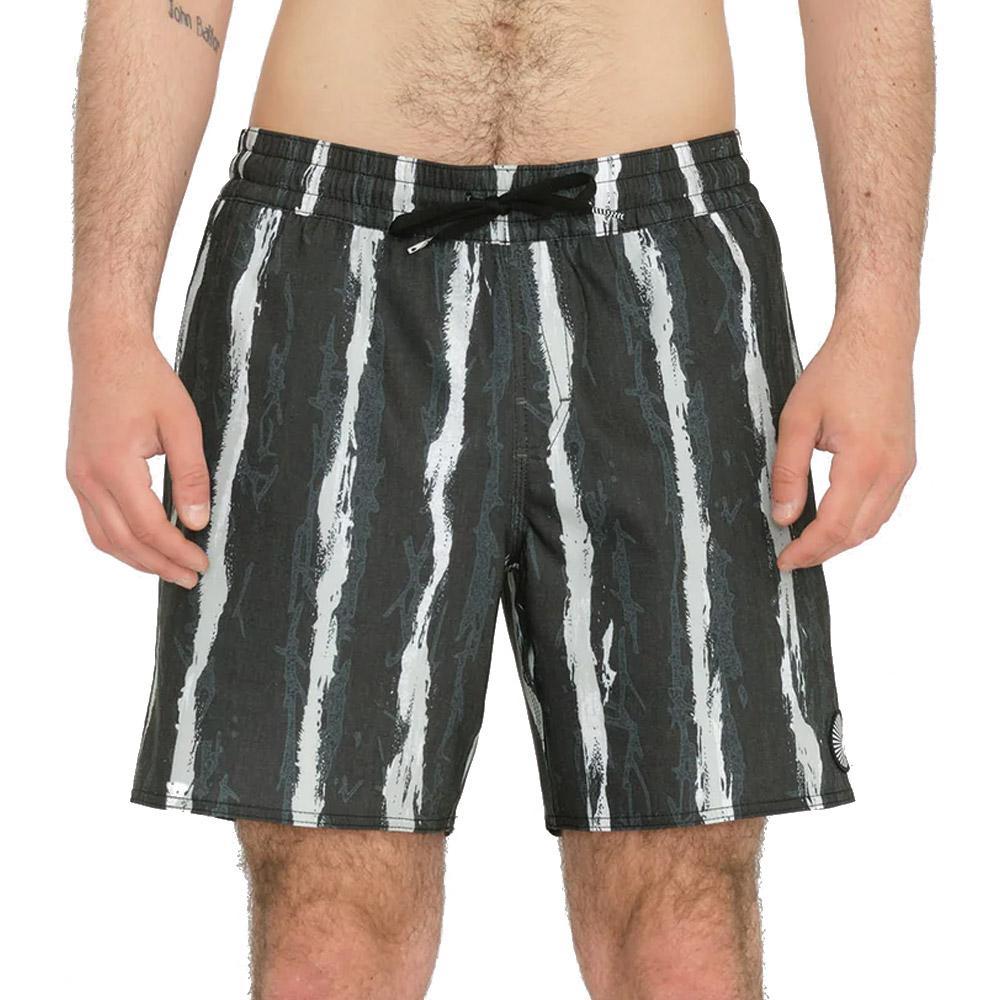 Volcom VOLCOM V ENT HOCKEY DAD TRUNK 17 A2512406-BLK Μαύρο