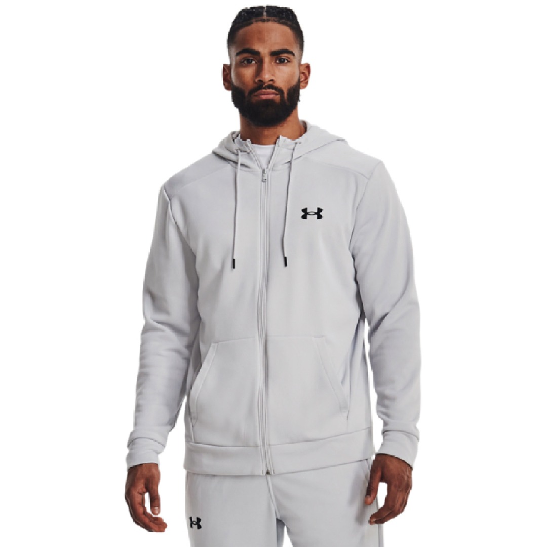 UNDER ARMOUR ARMOUR FLEECE FZ HOODIE 1373357-014 Γκρί