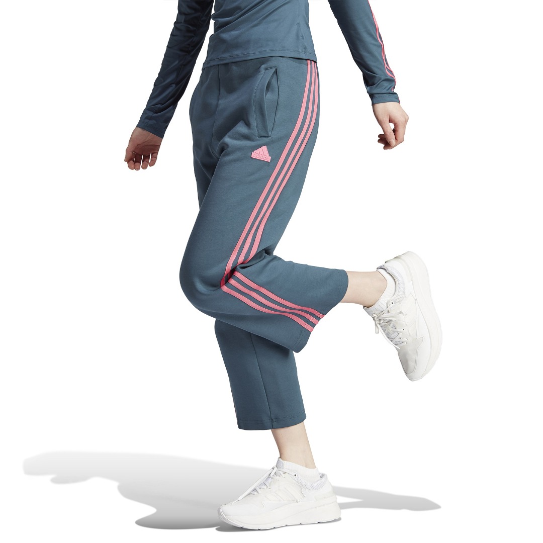 adidas sportswear W FI 3S PANTS IM2451 Πετρόλ