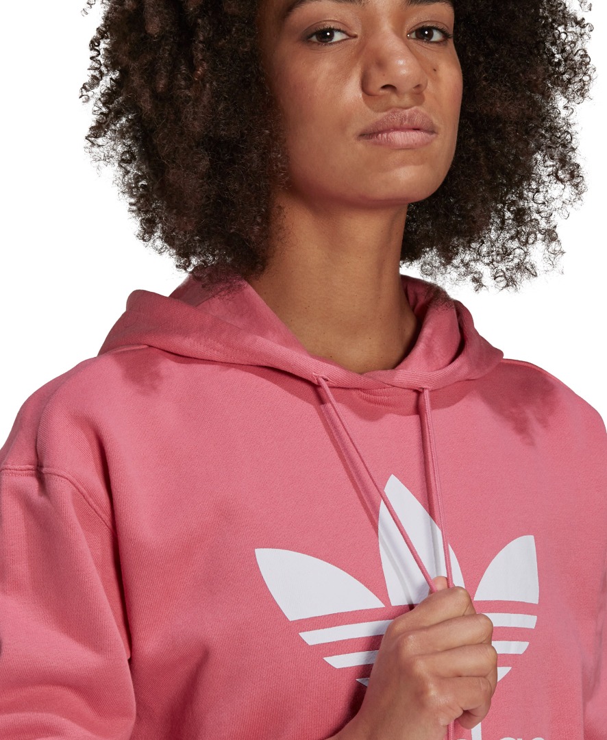 adidas Originals ADICOLOR TREFOIL HOODIE H33587 Pink