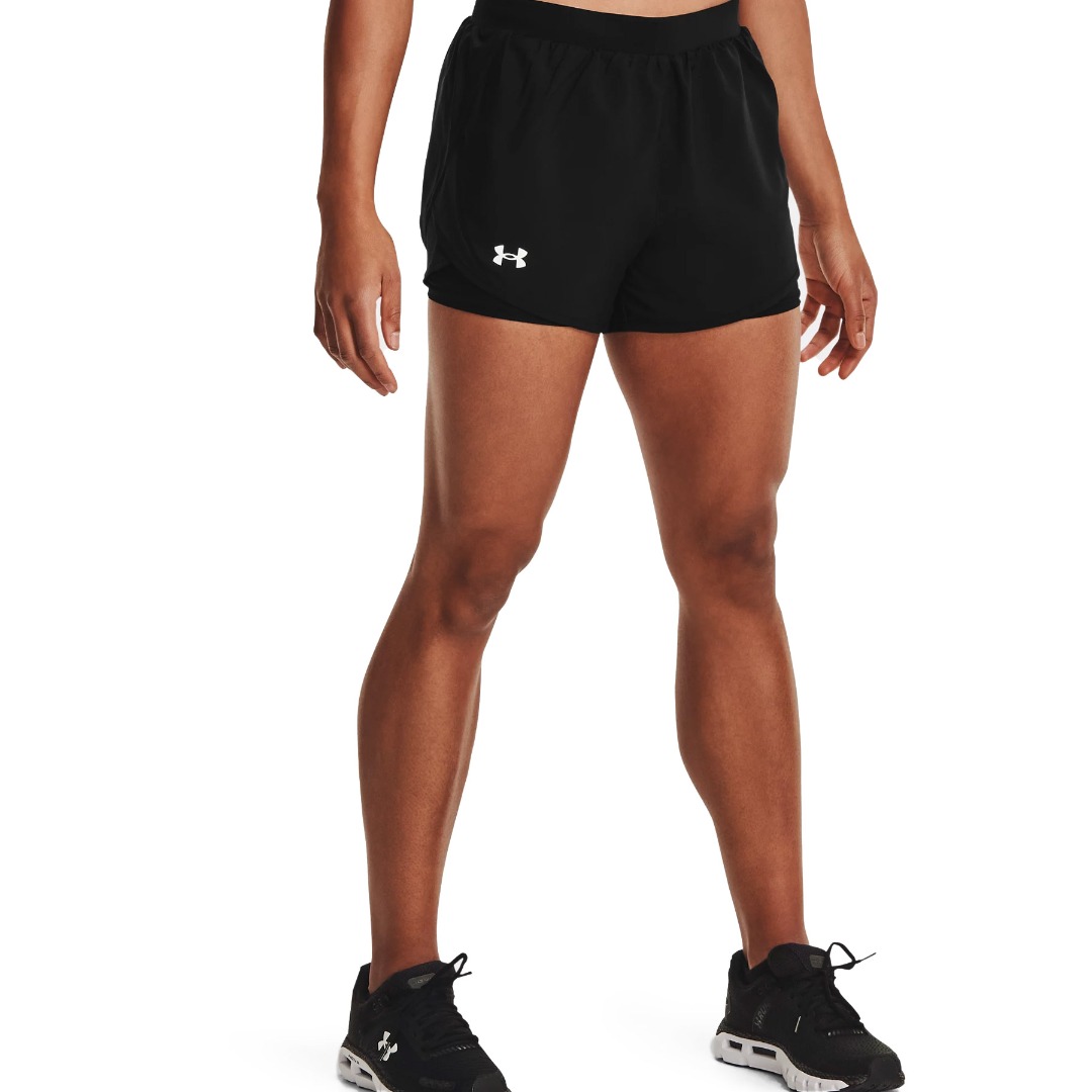 UNDER ARMOUR UA FLY BY 2.0 2N1 SHORT 1356200-001 Μαύρο