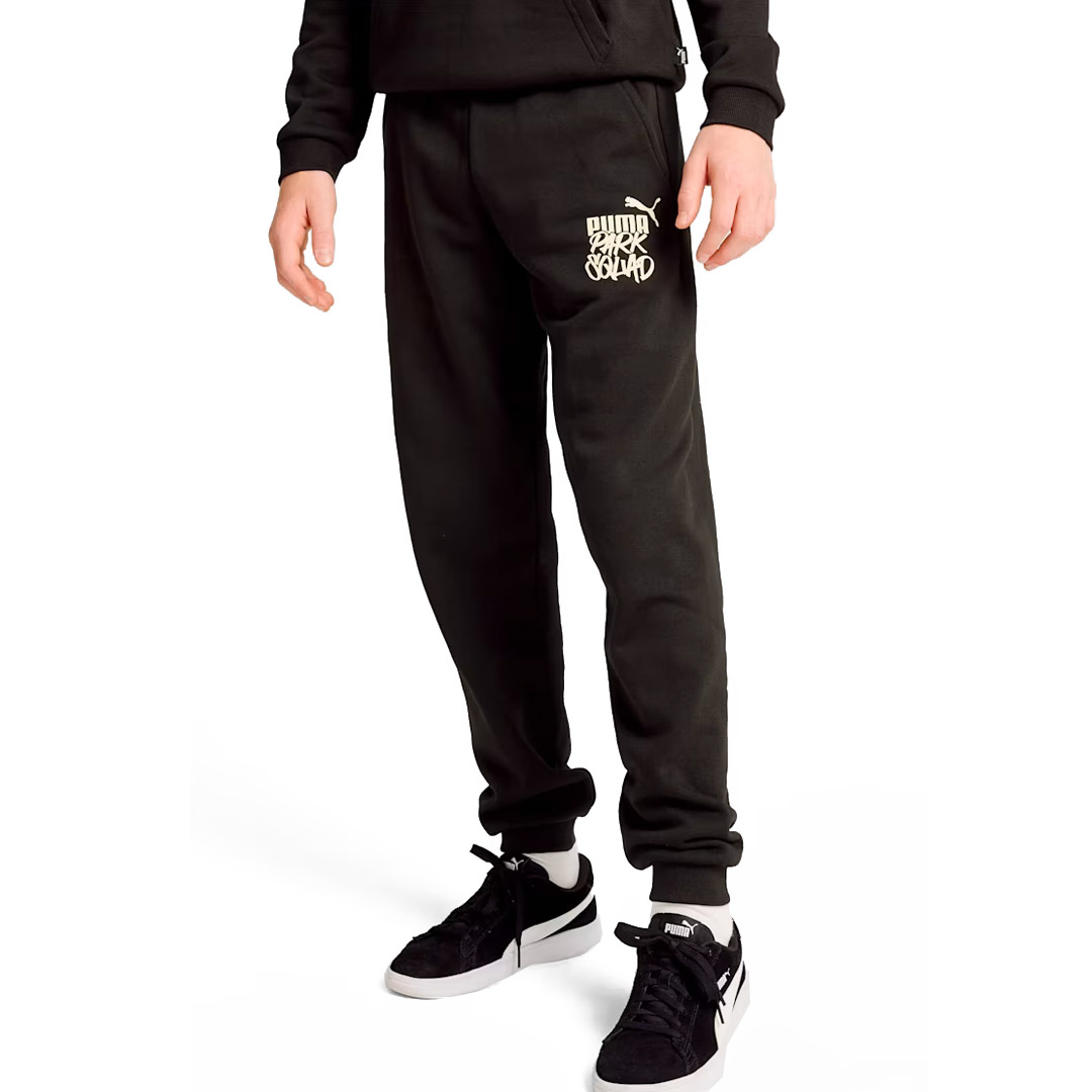 PUMA ESS+ MID 90S SWEATPANTS FL B 681878-01 Μαύρο