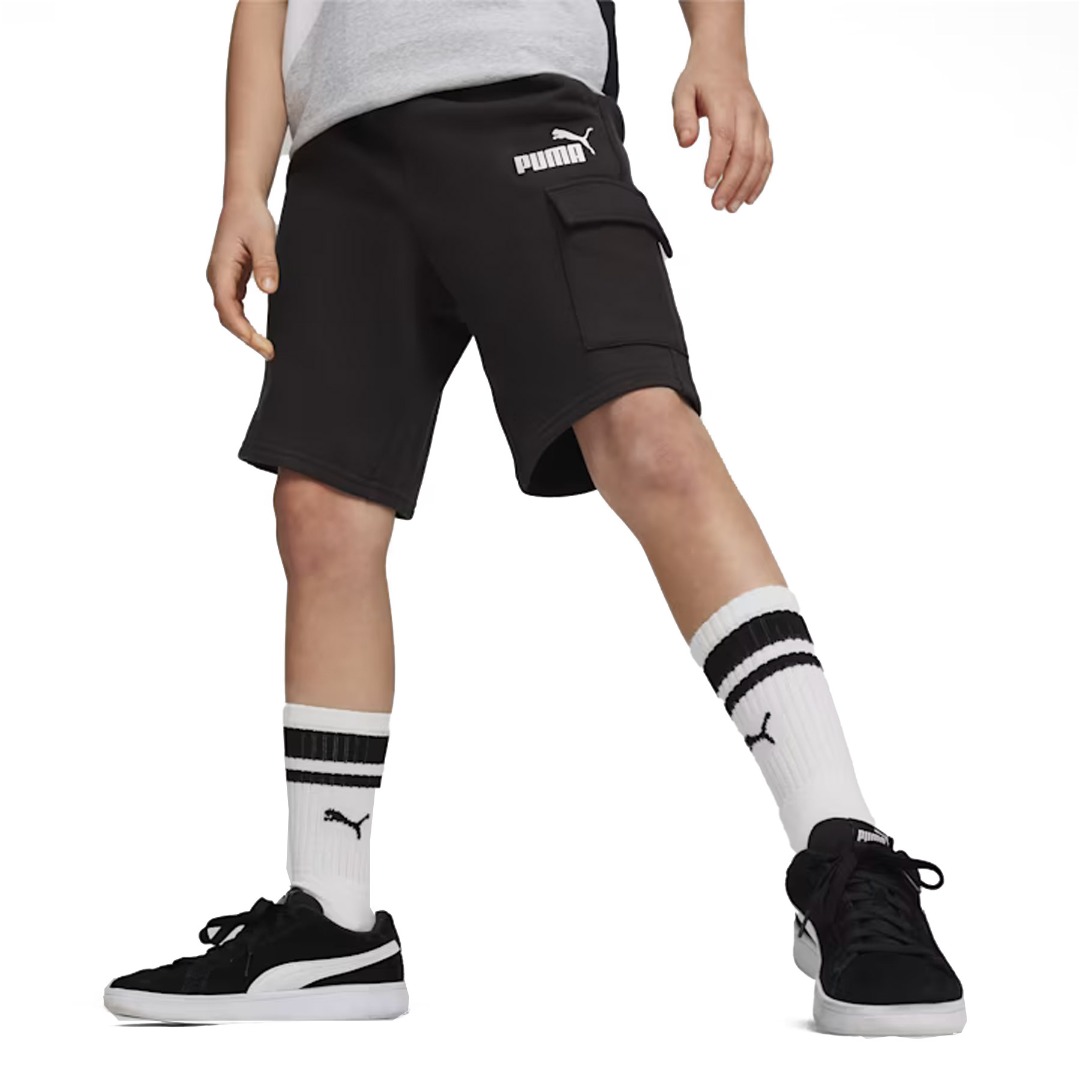 PUMA ESS CARGO SHORTS TR B 679851-01 Μαύρο