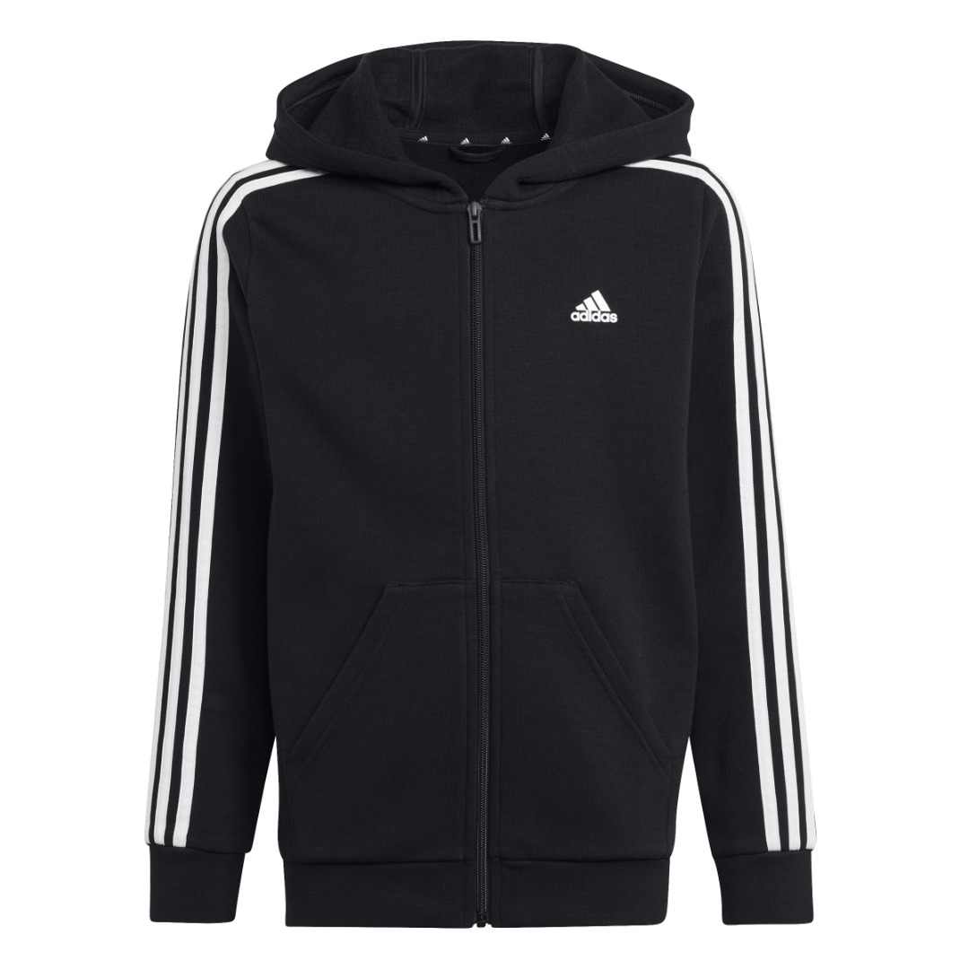 adidas sportswear U 3S FL FZ HOOD HR6331 Μαύρο