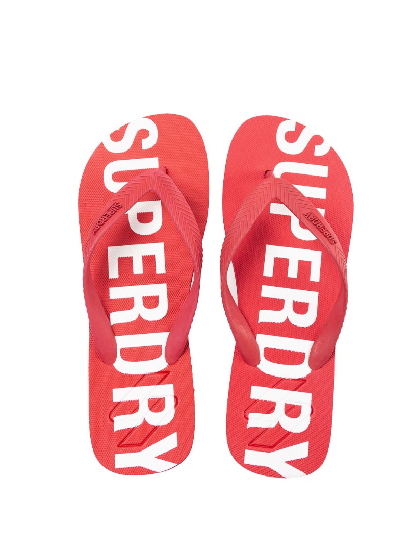 SUPERDRY SDCD CODE ESSENTIAL FLIP FLOP MF310186A-OPI Κόκκινο