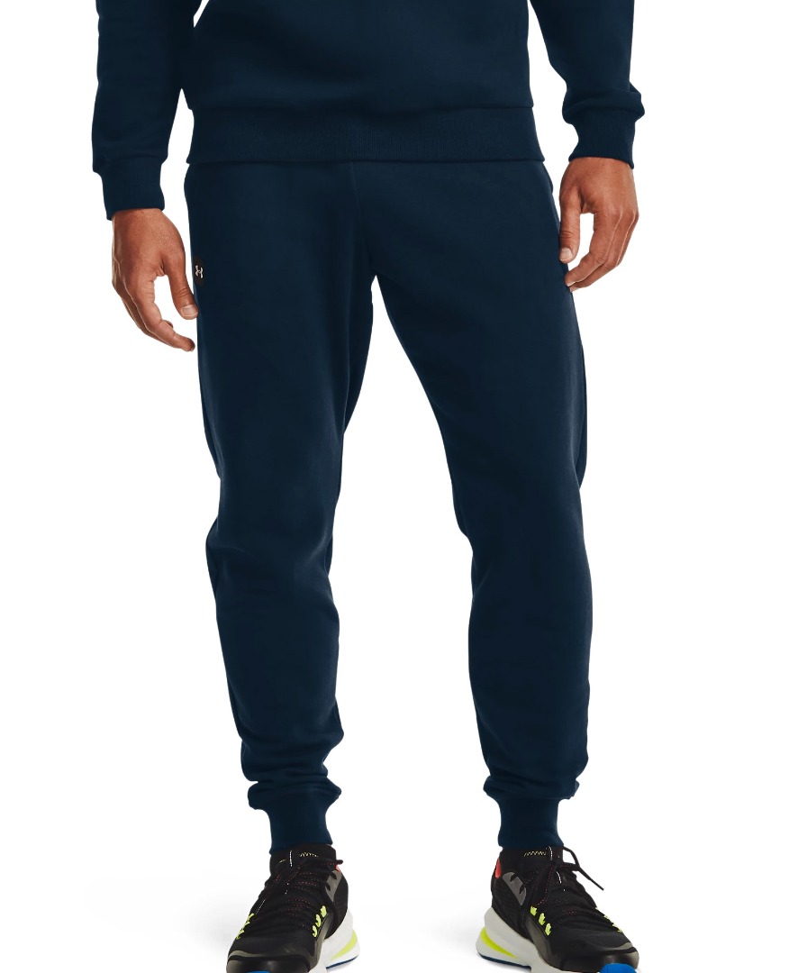 UNDER ARMOUR RIVAL FLEECE JOGGERS 1357128-408 Μπλε