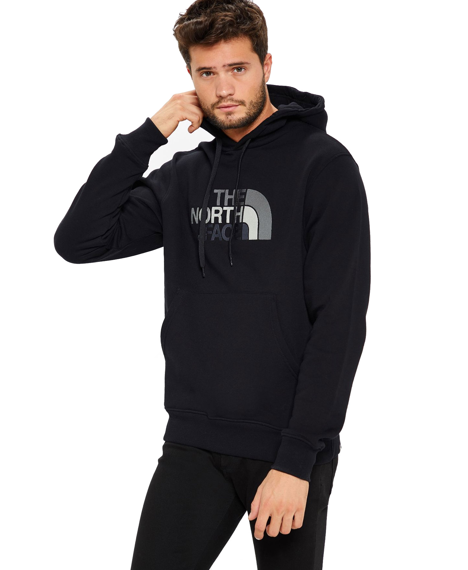 THE NORTH FACE M DREW PEAK PULLOVER HOODIE NF00AHJYKX7-KX7 Μαύρο