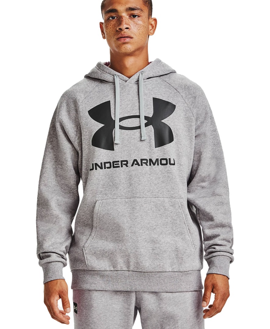 UNDER ARMOUR RIVAL FLEECE BIG LOGO HD 1357093-011 Γκρί