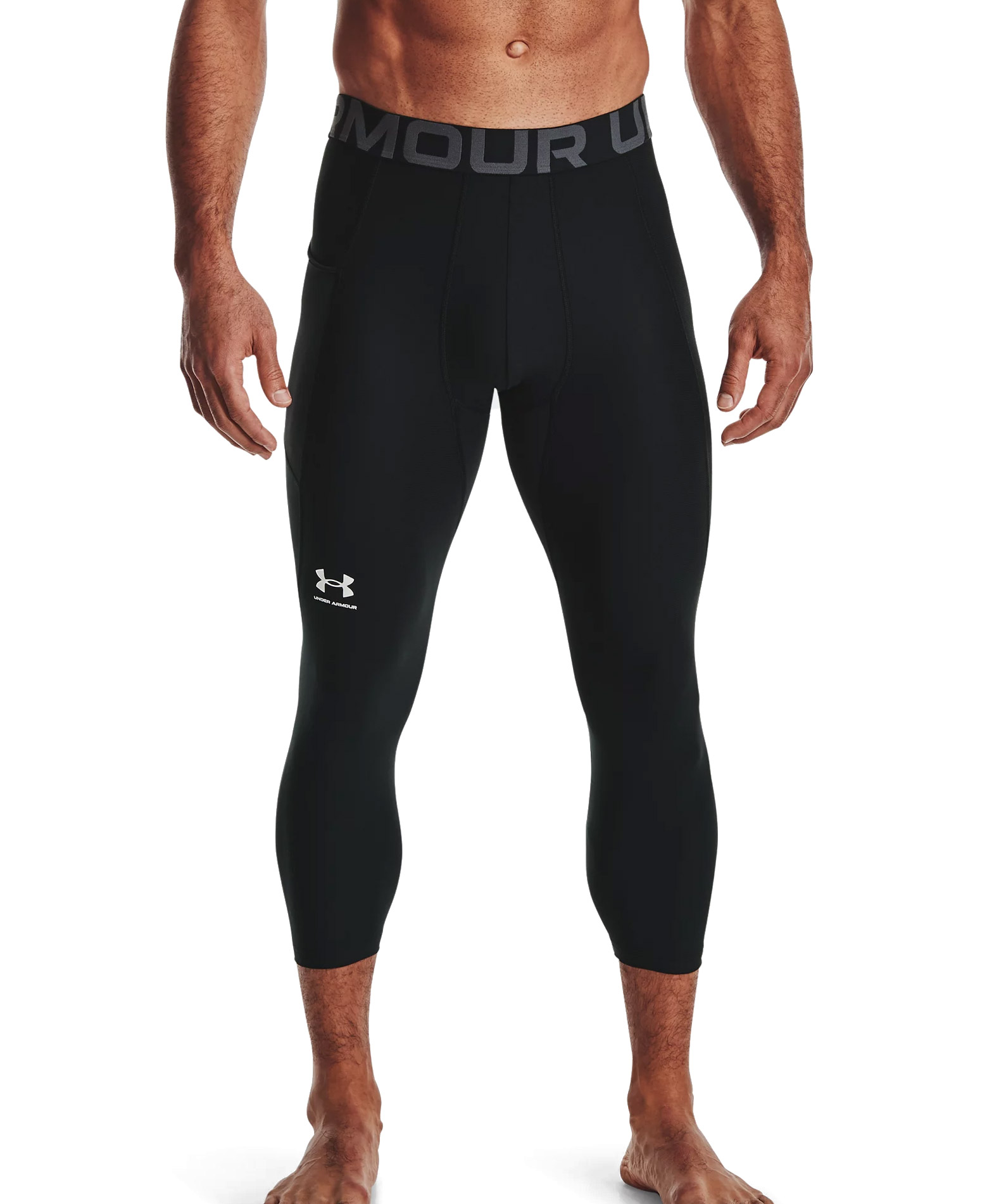 UNDER ARMOUR HG ARMOUR 3/4 LEGGING 1361588-001 Μαύρο