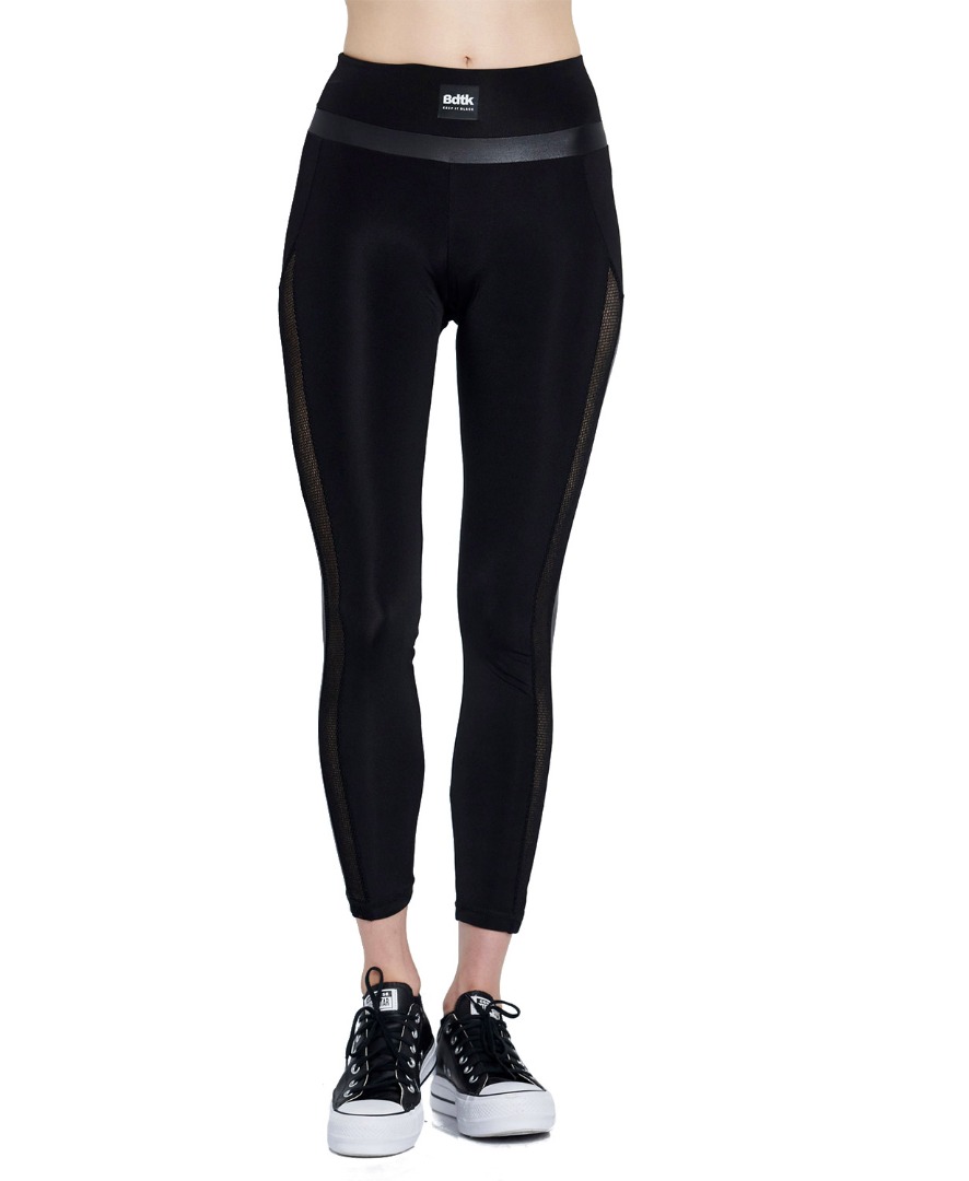 BODYTALK KEEPITBLACKW HIGH WAISTED LEGGINGS 4/4 1212-906006-00100 Μαύρο