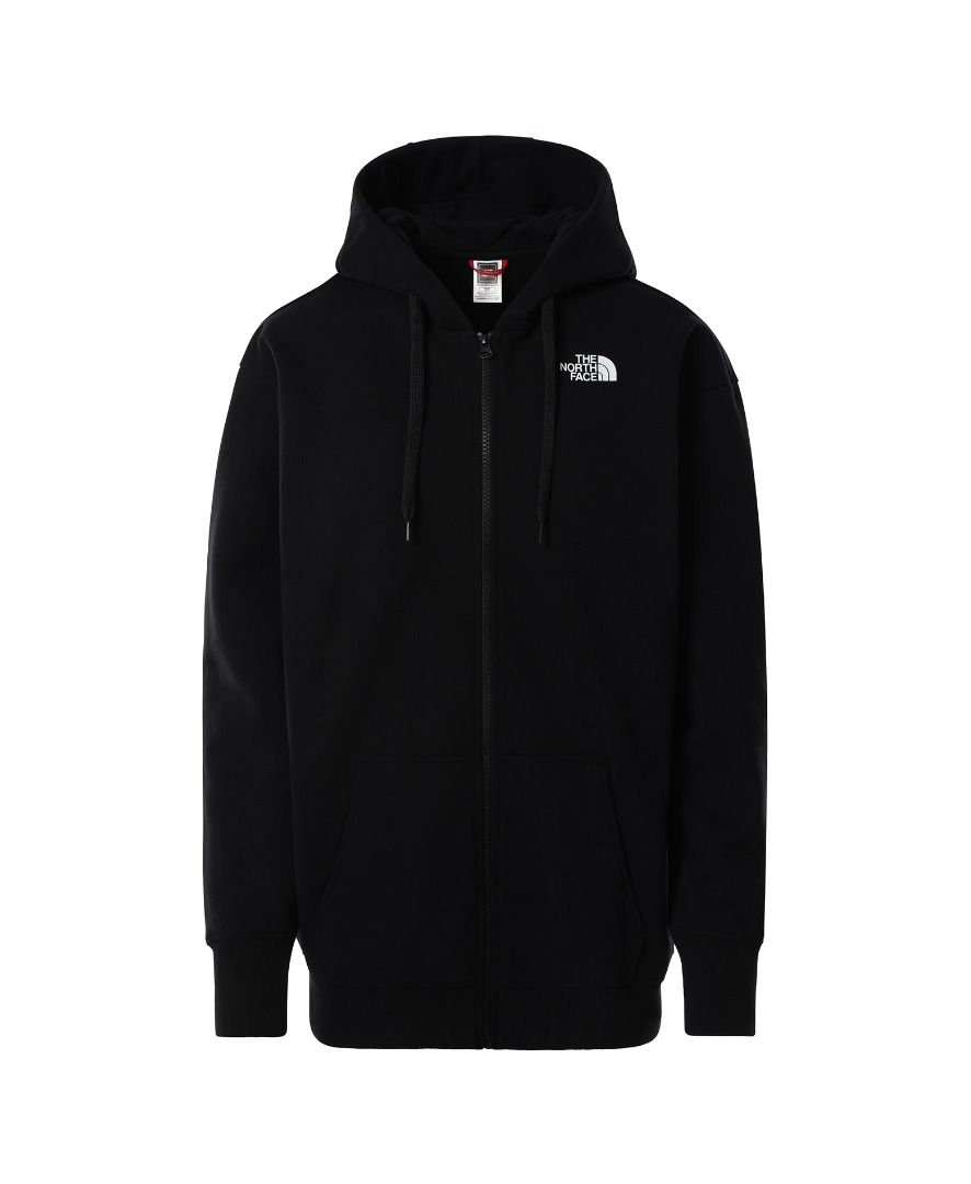 THE NORTH FACE W OPEN GATE FULL ZIP HOODIE NF0A55GPJK3-JK3 Μαύρο