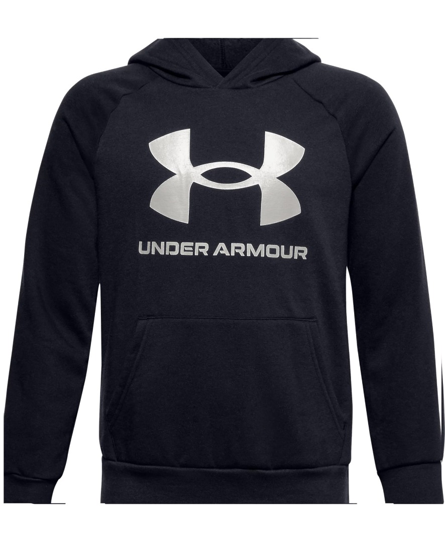 UNDER ARMOUR RIVAL FLEECE HOODIE 1357585-001 Μαύρο